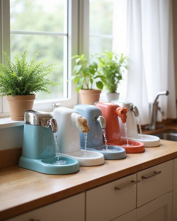 automatic dog water dispensers