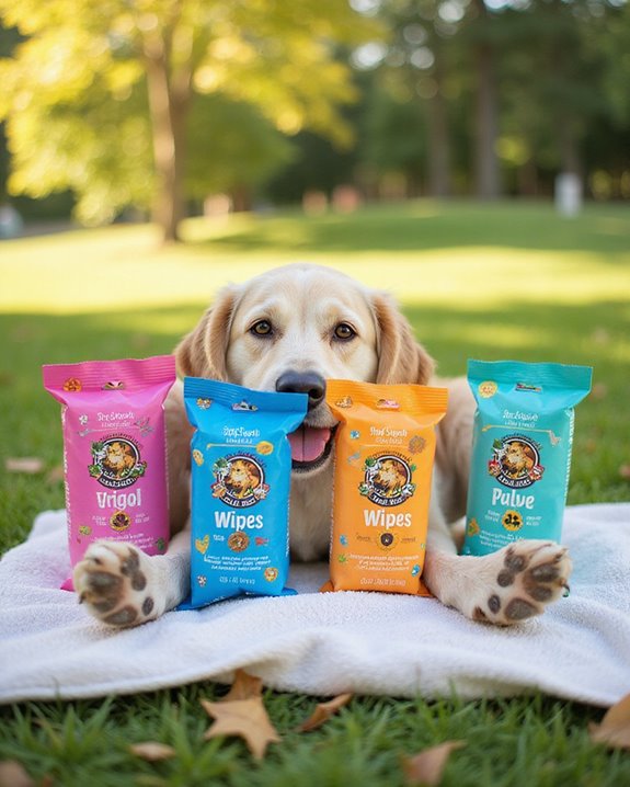 best dog paw wipes