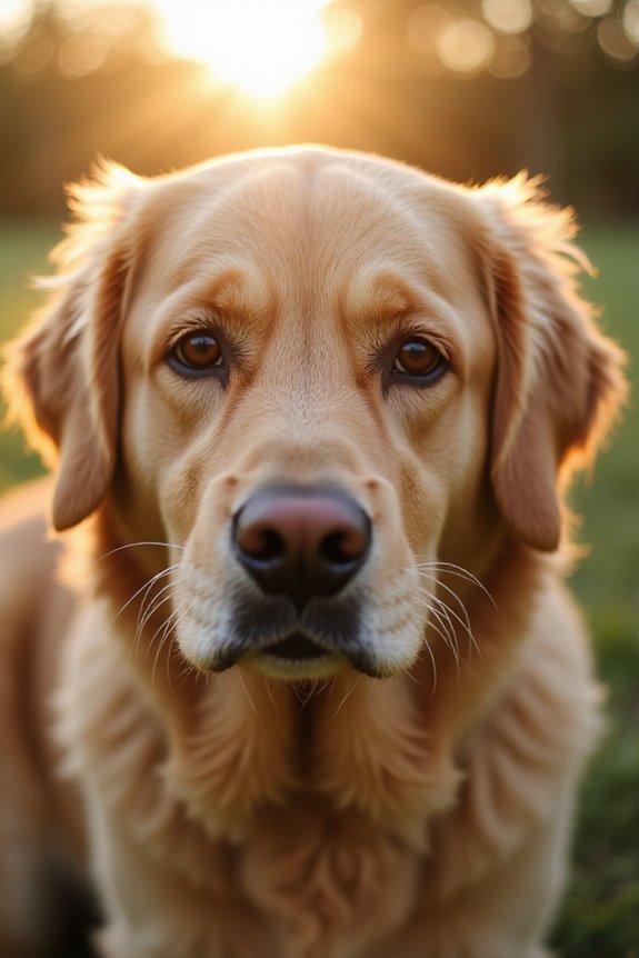 canine affection expressed physically