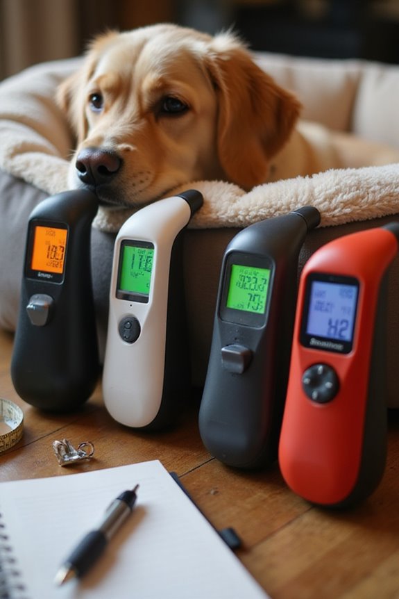 choosing a dog thermometer