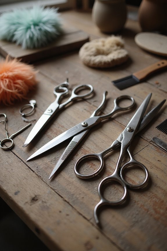 choosing quality grooming scissors