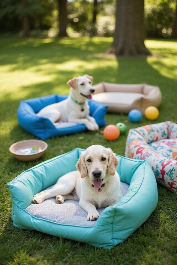 cooling dog beds summer
