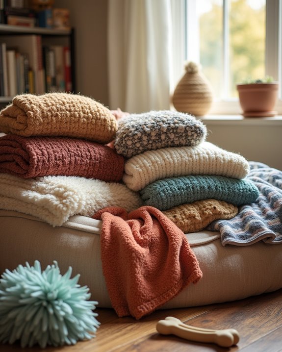 cozy dog blankets selection