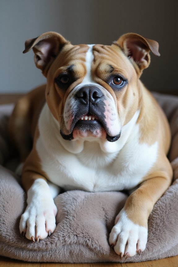 distinctive bulldog appearance features