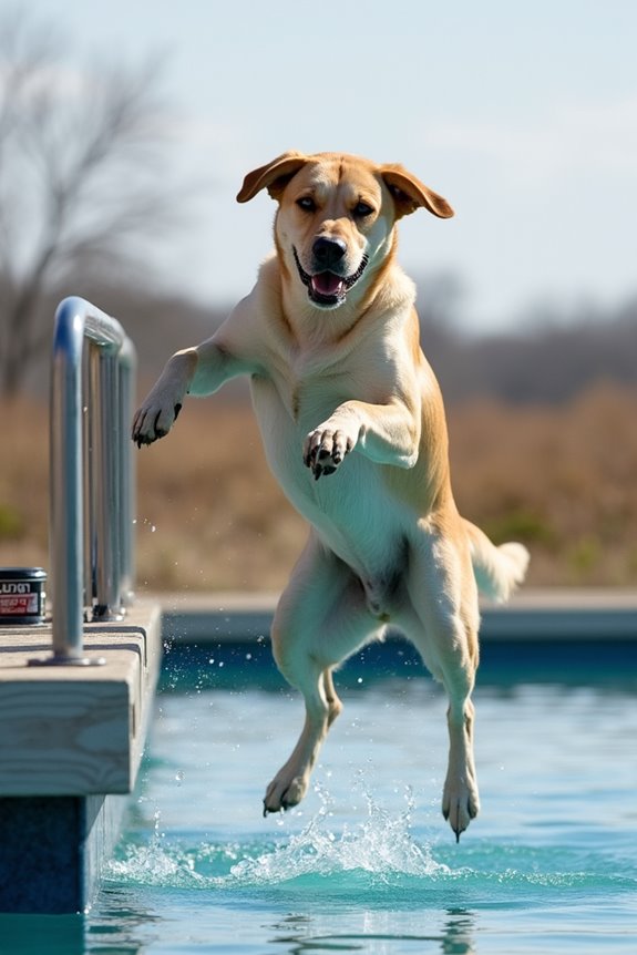 dock diving jump training