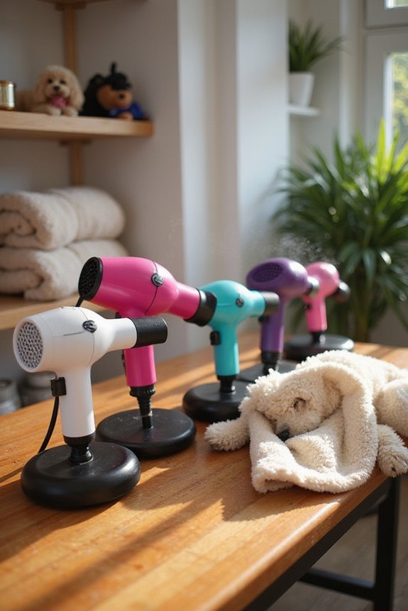 dog grooming blow dryers