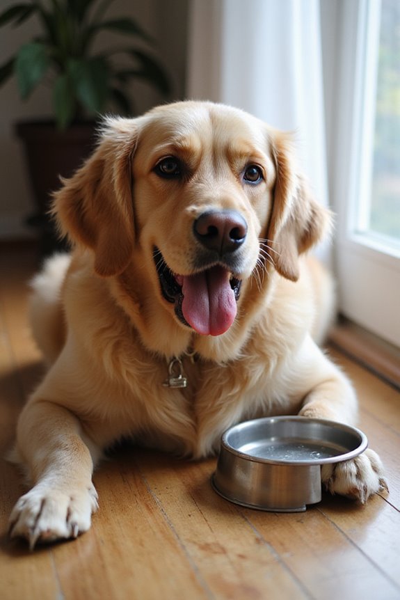 dog respiratory issue signs