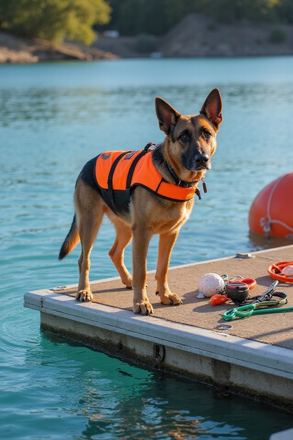 dog safety in training