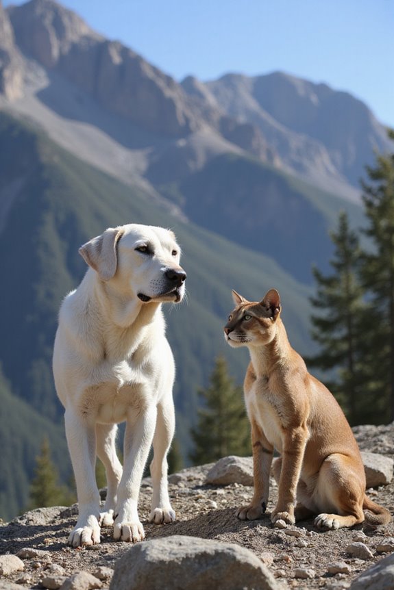 dogo argentino and mountain lion comparison