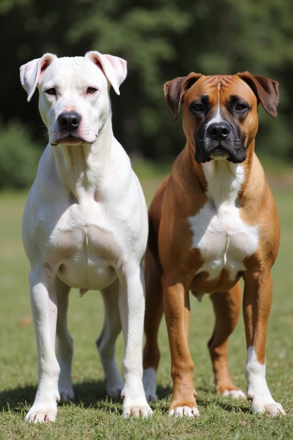 dogo argentino versus boxer comparison