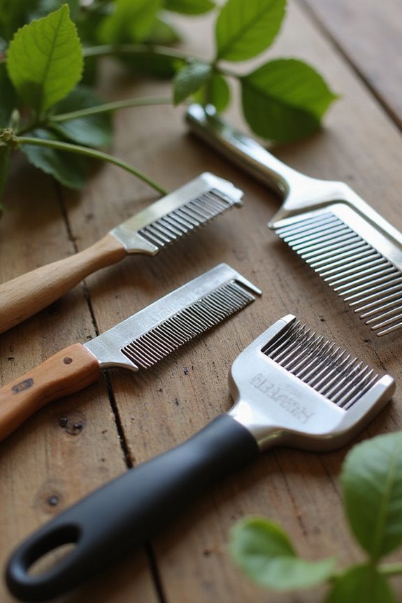 effective flea comb selection