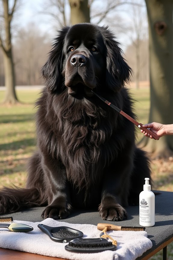 grooming schedule for giant breeds