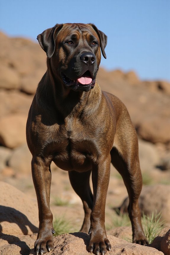 impressive athletic build breed