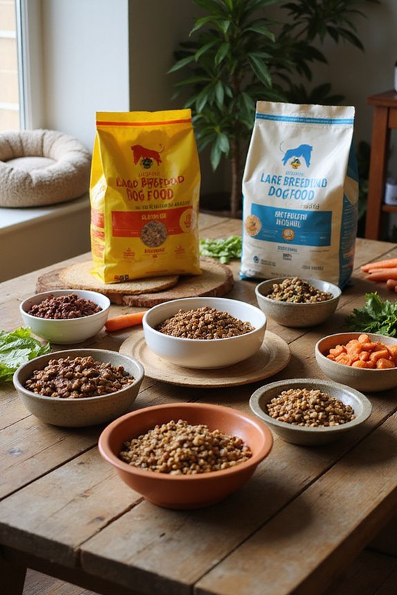 large breed dog nutrition