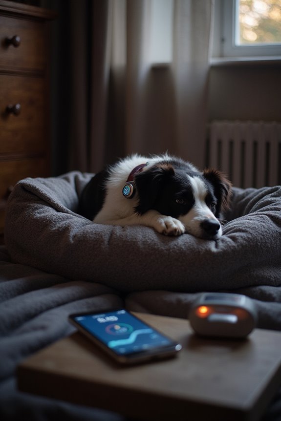 monitoring dog sleep patterns