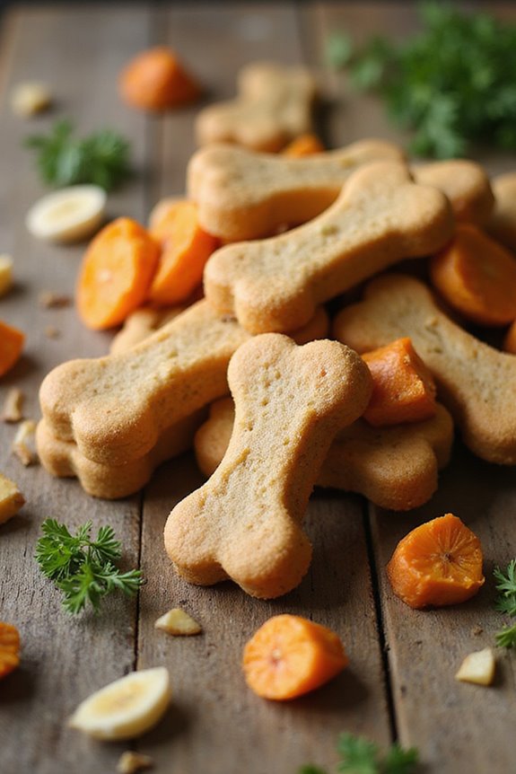 natural dog treats selection
