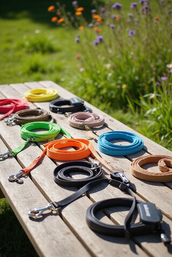 retractable leashes for dogs