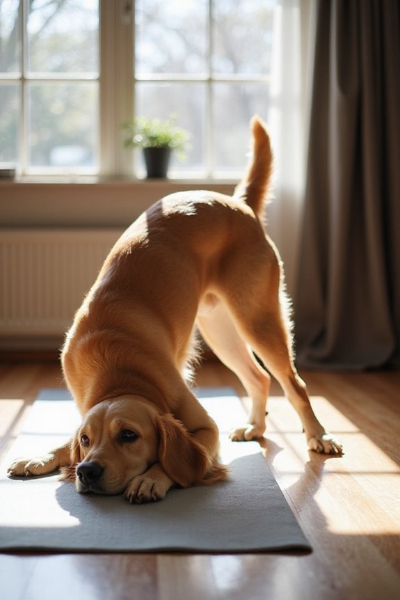 safe stretching for dogs