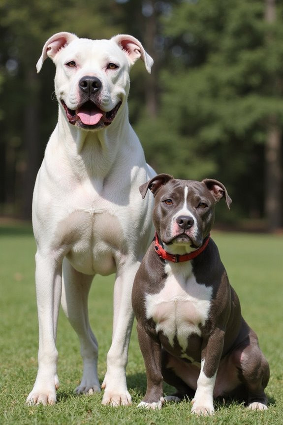 size and musculature differences