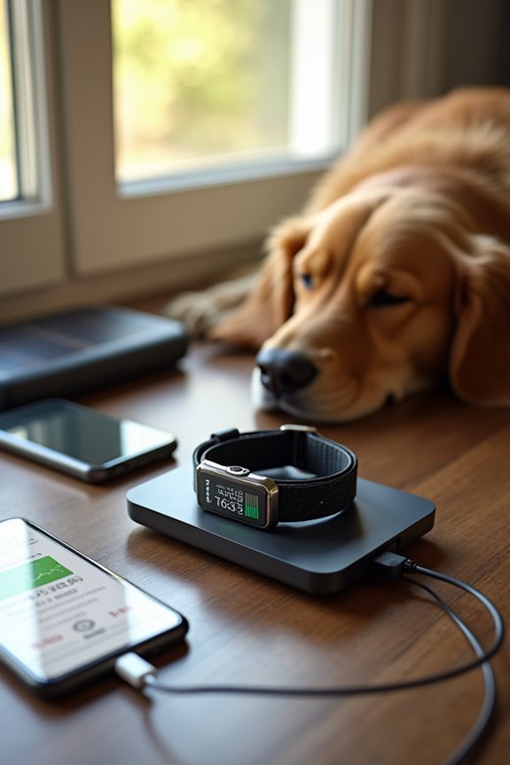 smart collars battery longevity options