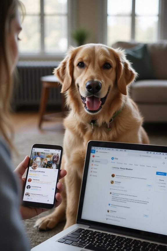 social media dog service recommendations