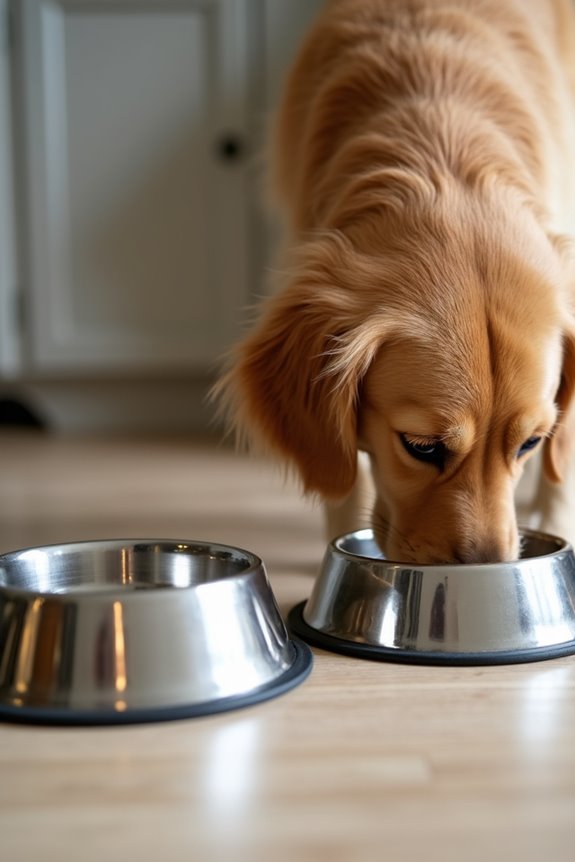 stainless steel dog bowls preferred