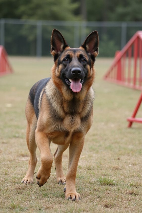 structured protection dog training