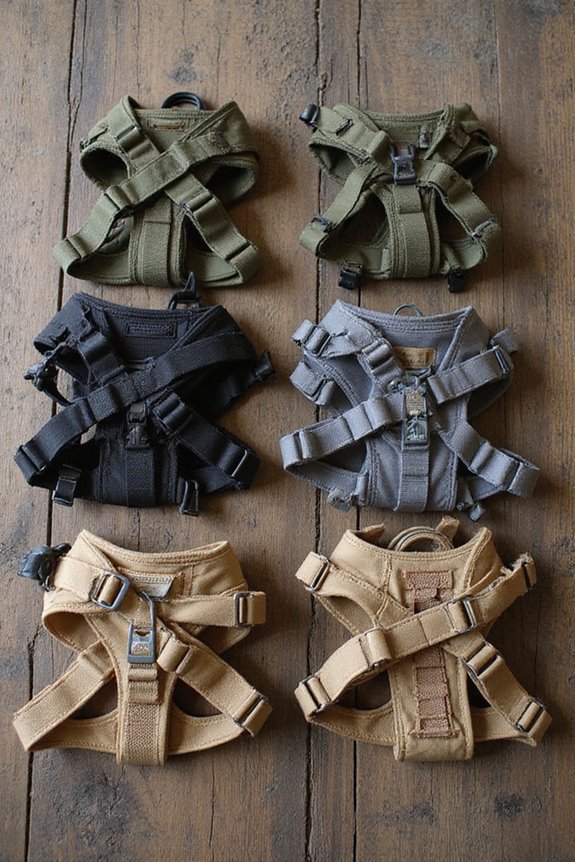 tactical dog harnesses selection